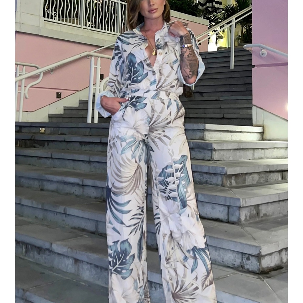 Tropical jumpsuit